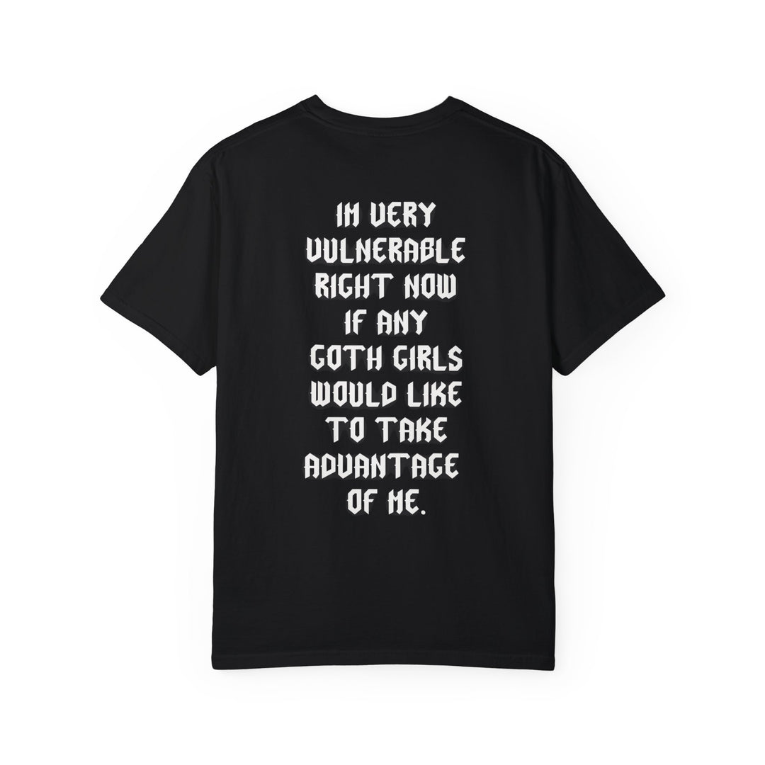 KB | "CALLING ALL GOTH GIRLS TO TAKE ADVANTAGE" TEE The Kindred Bone