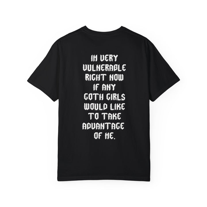 KB | "CALLING ALL GOTH GIRLS TO TAKE ADVANTAGE" TEE The Kindred Bone