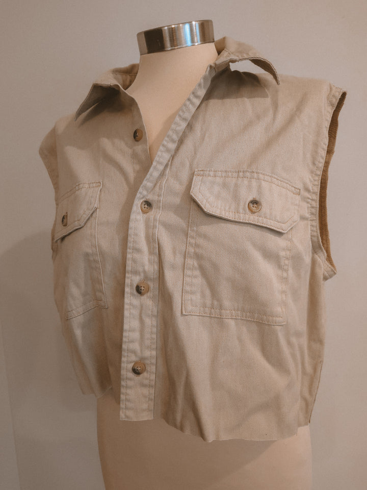 1947 Wrangler Cut-Off Button Up The Kindred Bone