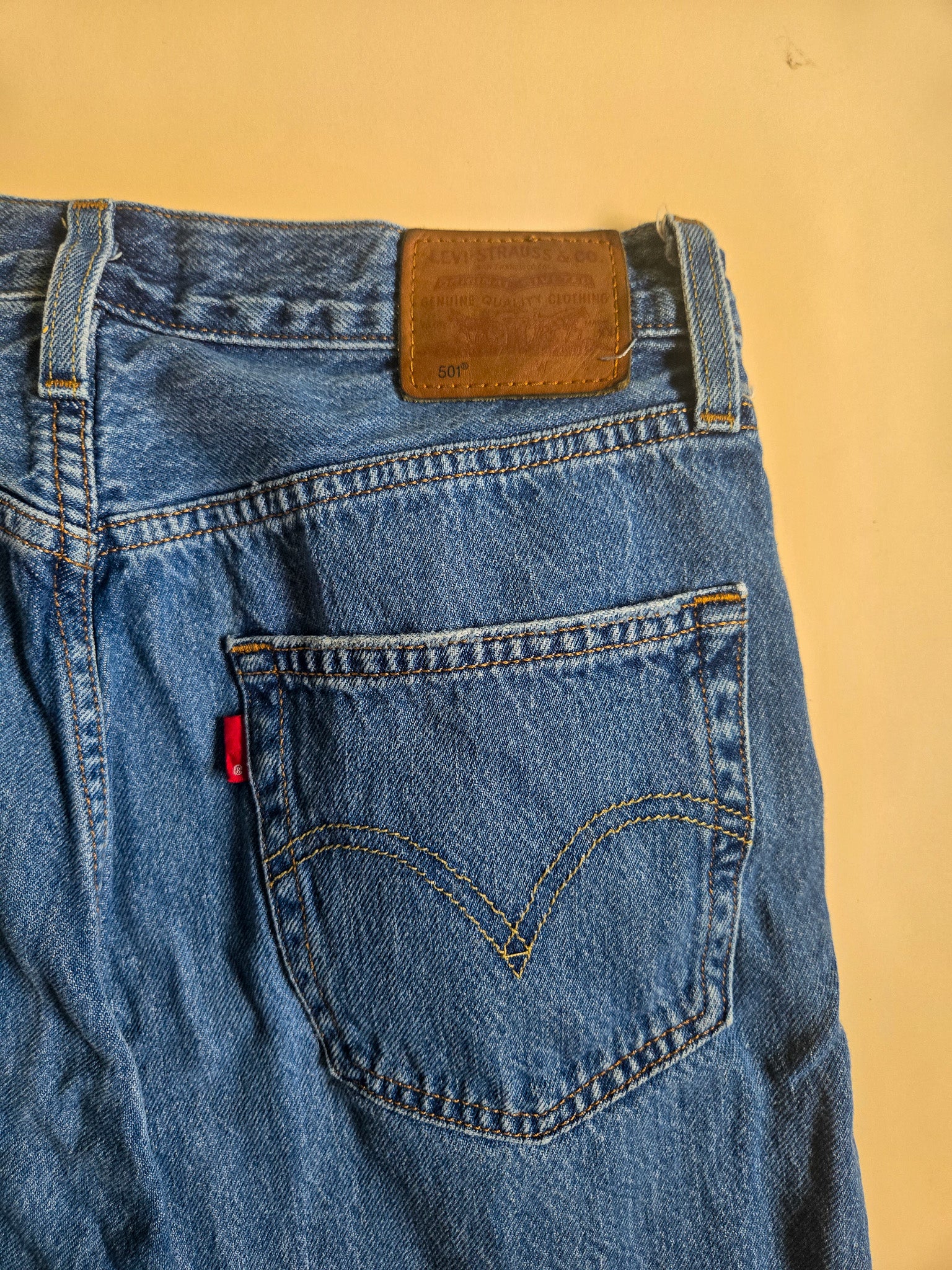 Vintage Levi’s Premium 501 Straight-Leg Jeans – W28 L26 (Modern Women’s 2–4) The Kindred Bone