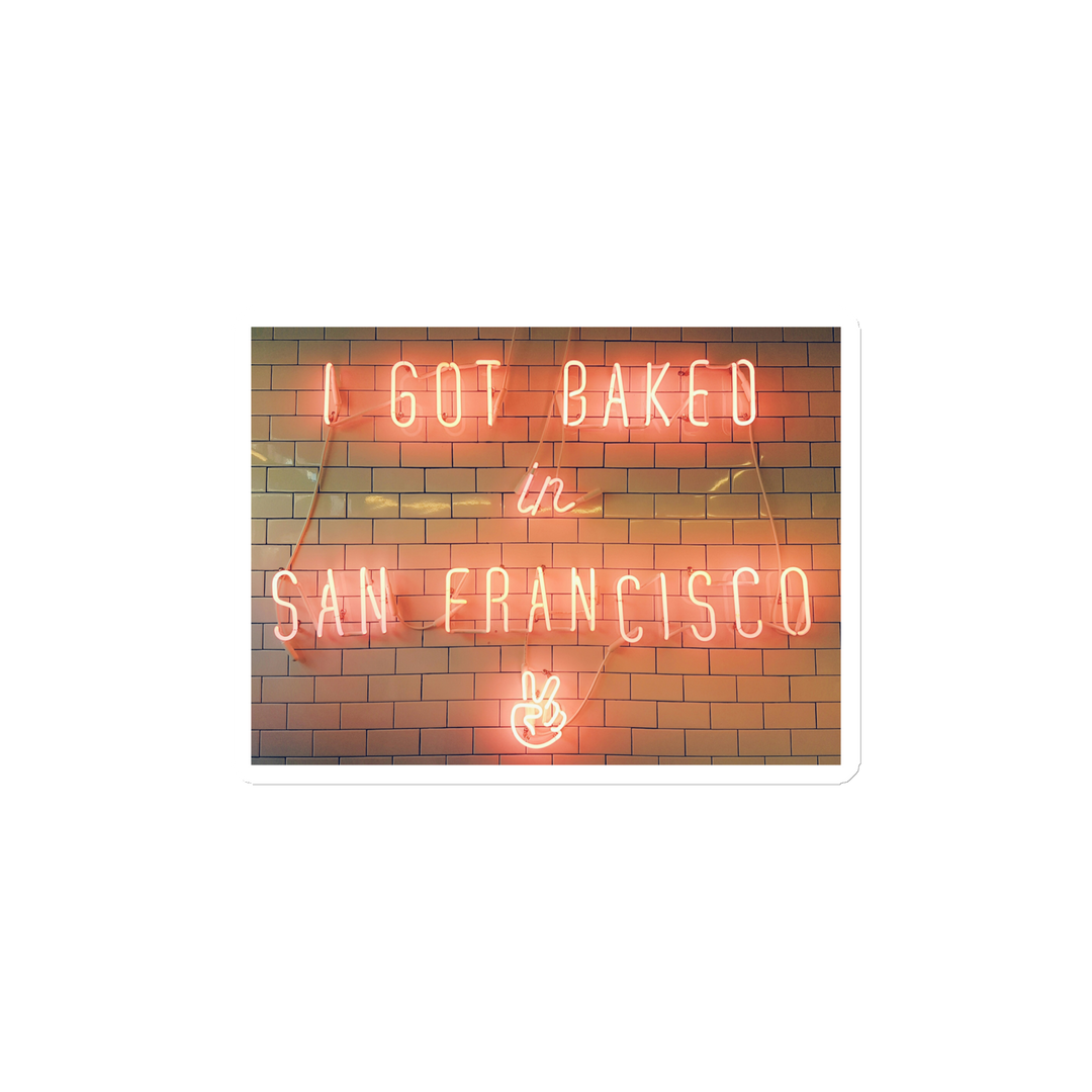 KB | WE ALL GOT BAKED IN SF MAGNET The Kindred Bone