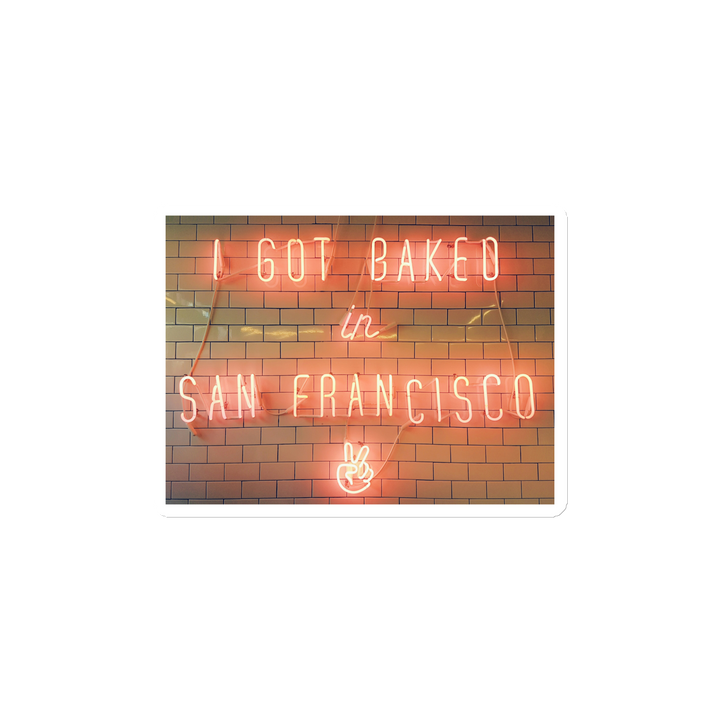 KB | WE ALL GOT BAKED IN SF MAGNET The Kindred Bone