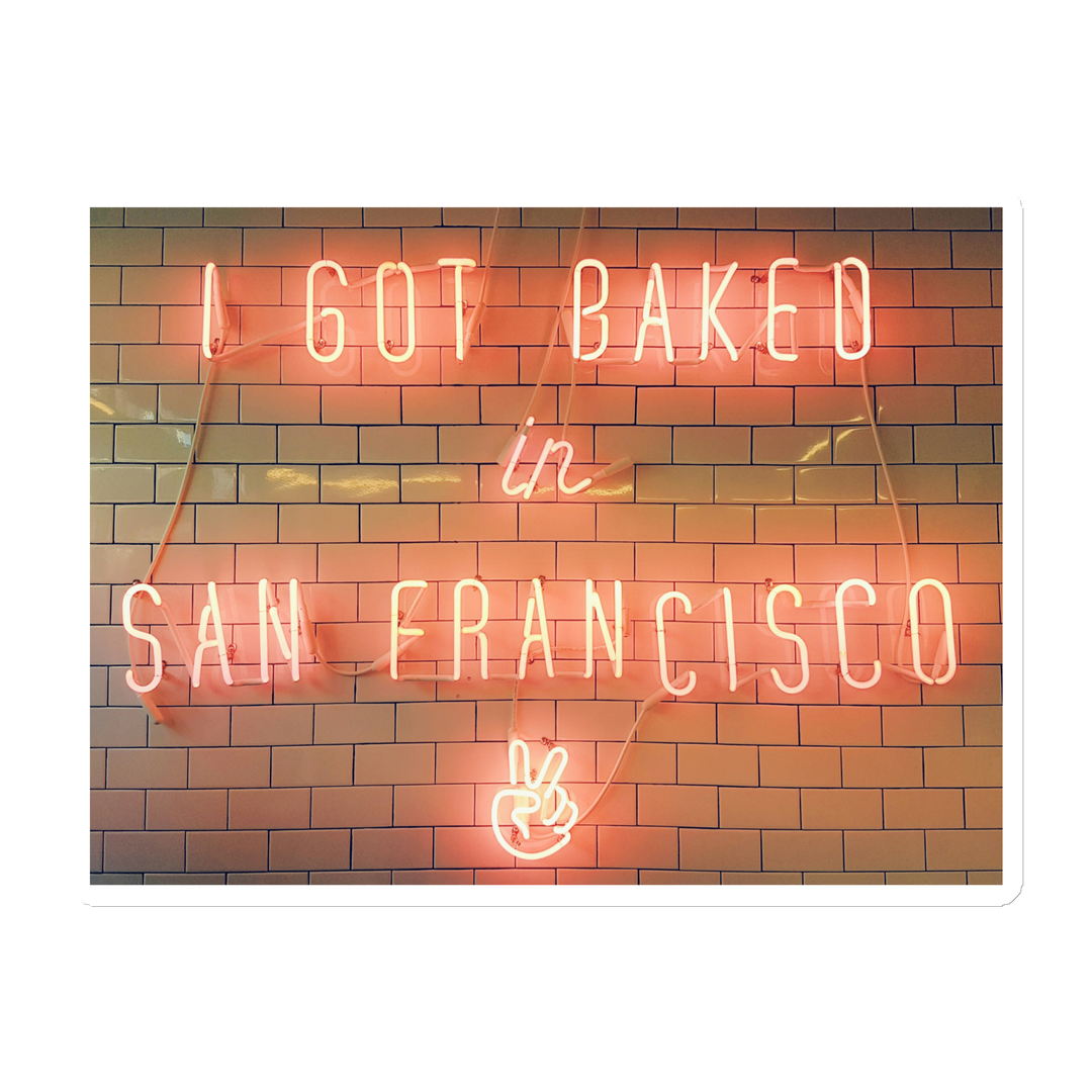 KB | WE ALL GOT BAKED IN SF MAGNET The Kindred Bone