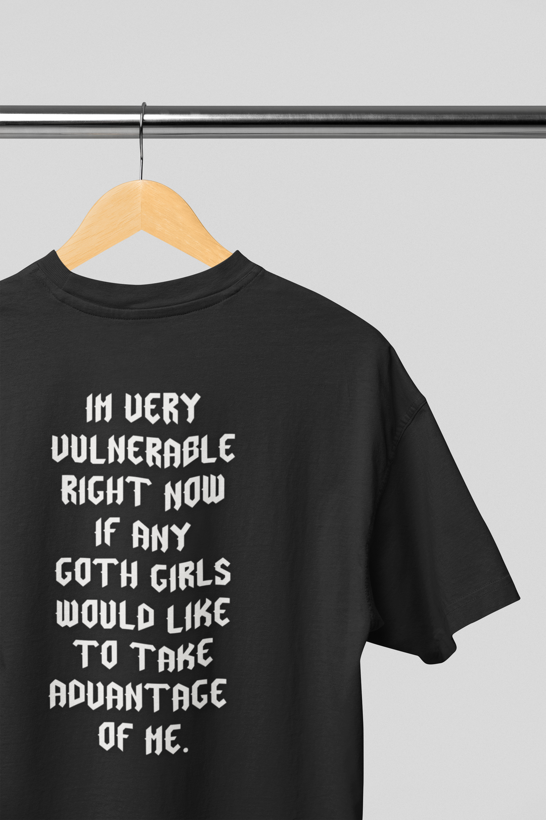 KB | "CALLING ALL GOTH GIRLS TO TAKE ADVANTAGE" TEE The Kindred Bone