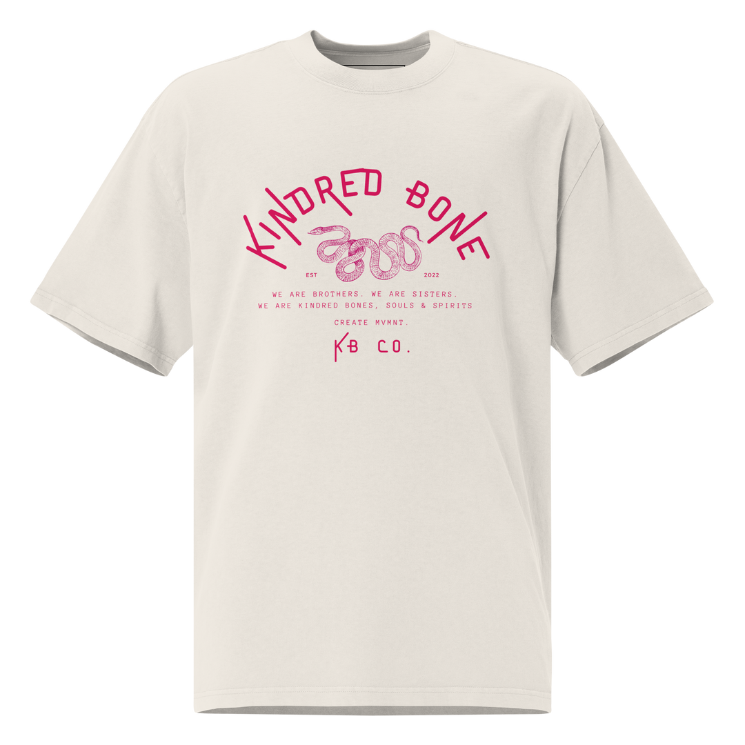 KB | OVERSIZED WE ARE BROTHERS & SISTERS TEE The Kindred Bone