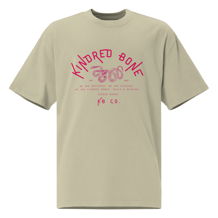 KB | OVERSIZED WE ARE BROTHERS & SISTERS TEE The Kindred Bone