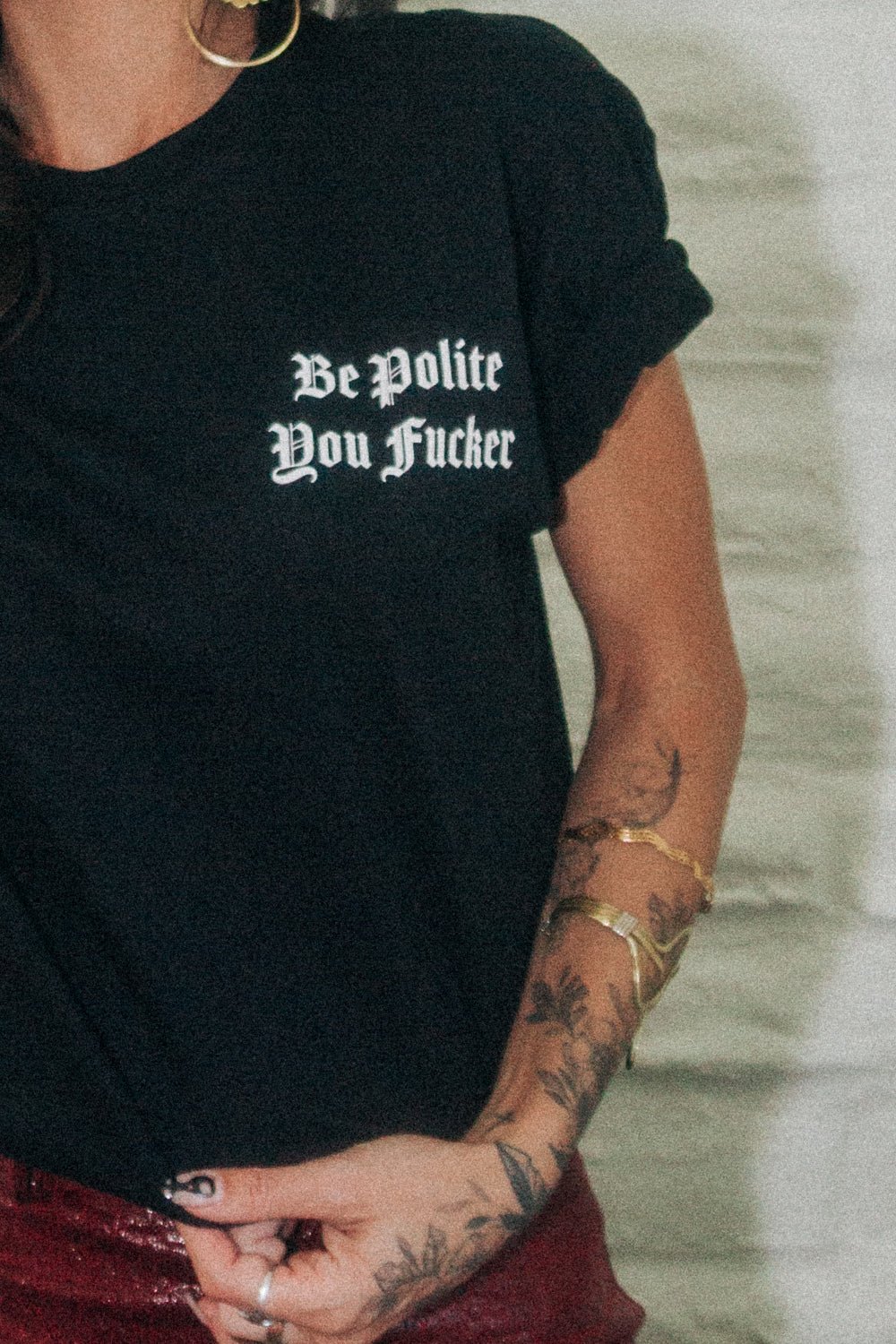 BE POLITE TEE | REBEL SOUL COLLECTIVE The Kindred Bone