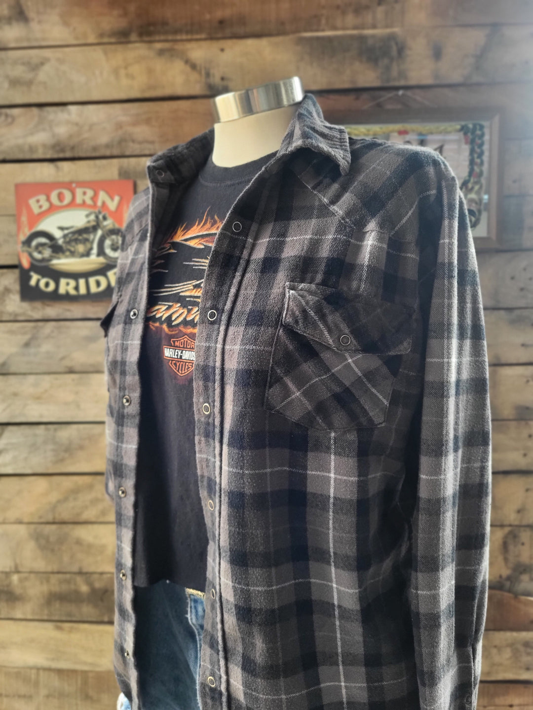 BUTTON UP FLANNEL The Kindred Bone