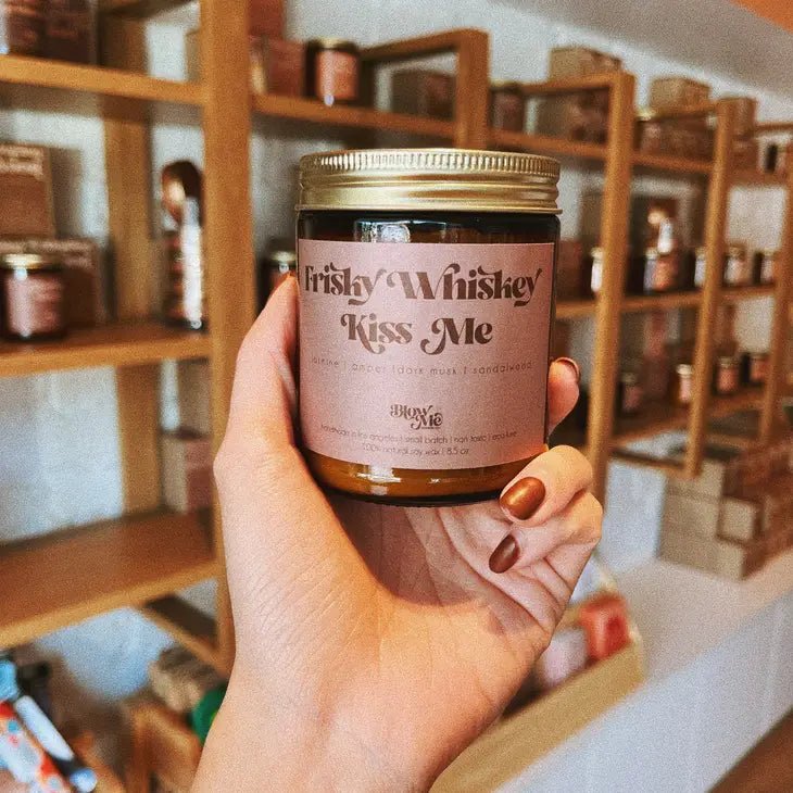 FRISKY WHISKEY | BLOW ME CANDLE CO. The Kindred Bone