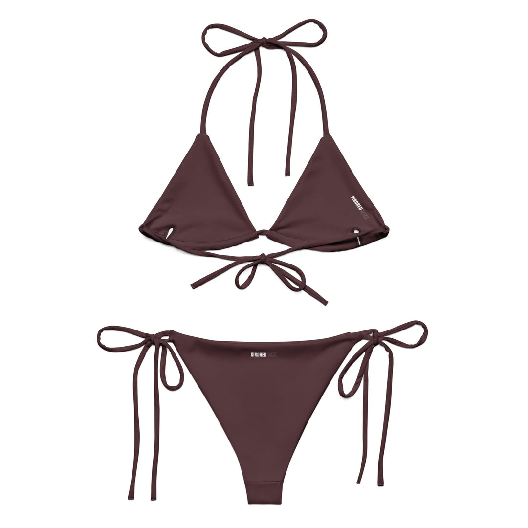 KB | BACK TO THE BASICS BIKINI | WARM CABERNET The Kindred Bone