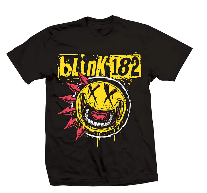 KB | BLINK 182 Punk Smiley Tee The Kindred Bone