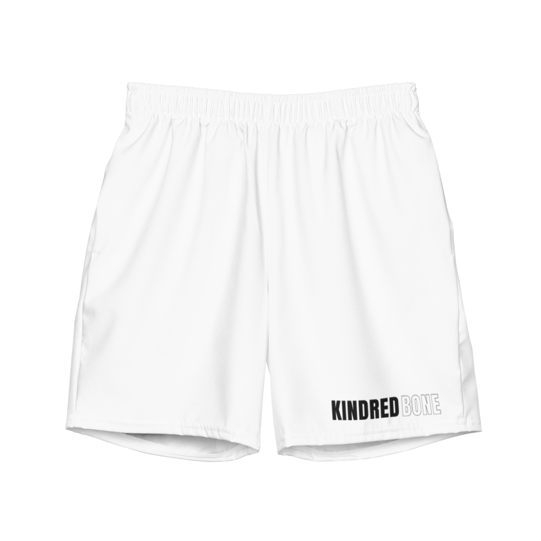 KB | CLASS LOGO SWIM TRUNKS | WHITE The Kindred Bone