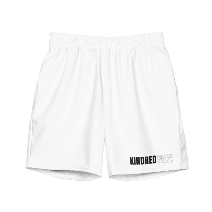 KB | CLASS LOGO SWIM TRUNKS | WHITE The Kindred Bone