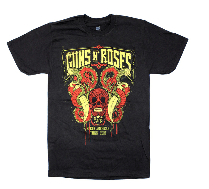 KB | GUNS N ROSES Snakes & Skull Tee The Kindred Bone