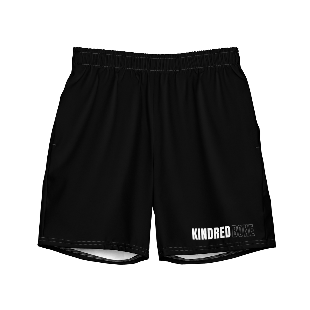 KB | LOGO SWIM TRUNKS | BLACK The Kindred Bone