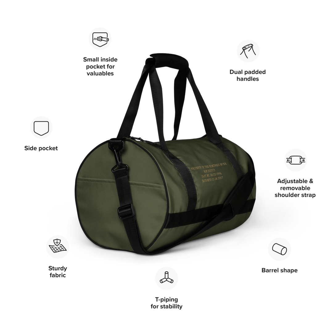 KB | PROPERTY OF KB GYM BAG The Kindred Bone