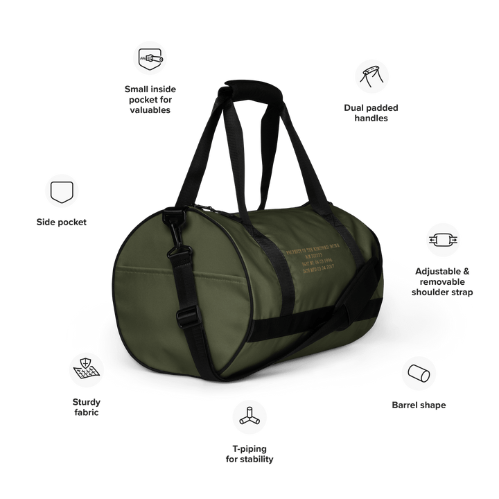 KB | PROPERTY OF KB GYM BAG The Kindred Bone