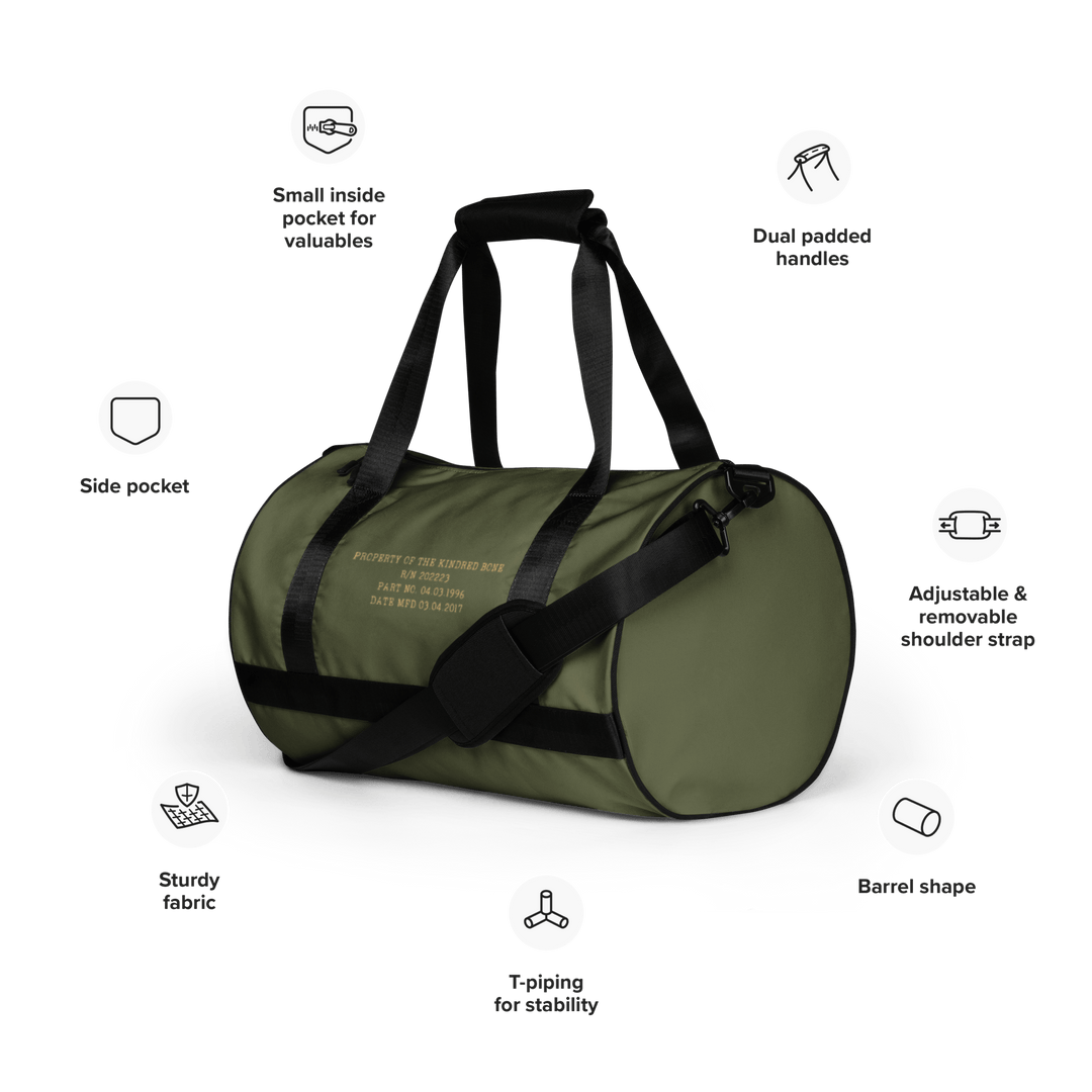 KB | PROPERTY OF KB GYM BAG The Kindred Bone