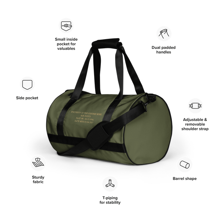 KB | PROPERTY OF KB GYM BAG The Kindred Bone