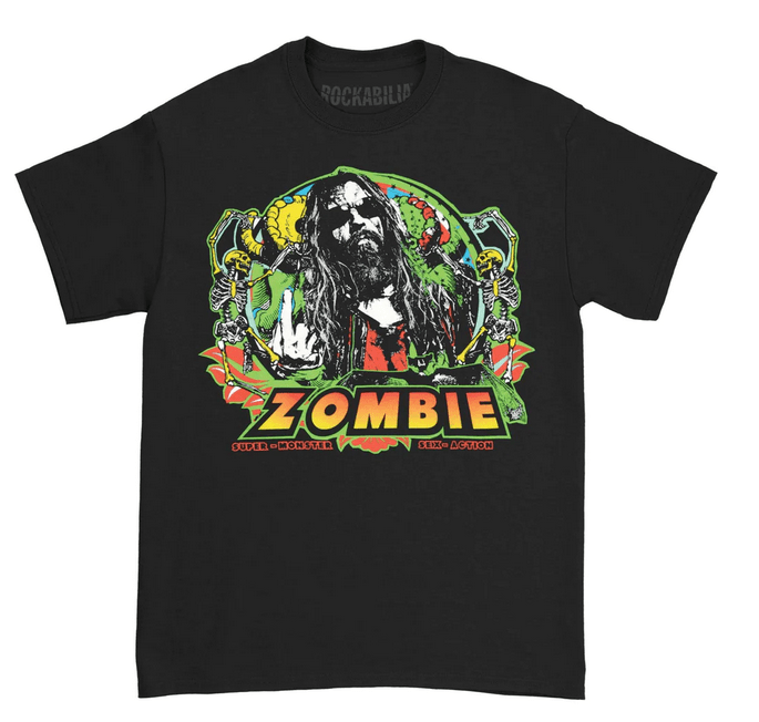 KB | ROB ZOMBIE Sex Action 2017 Tour Tee The Kindred Bone