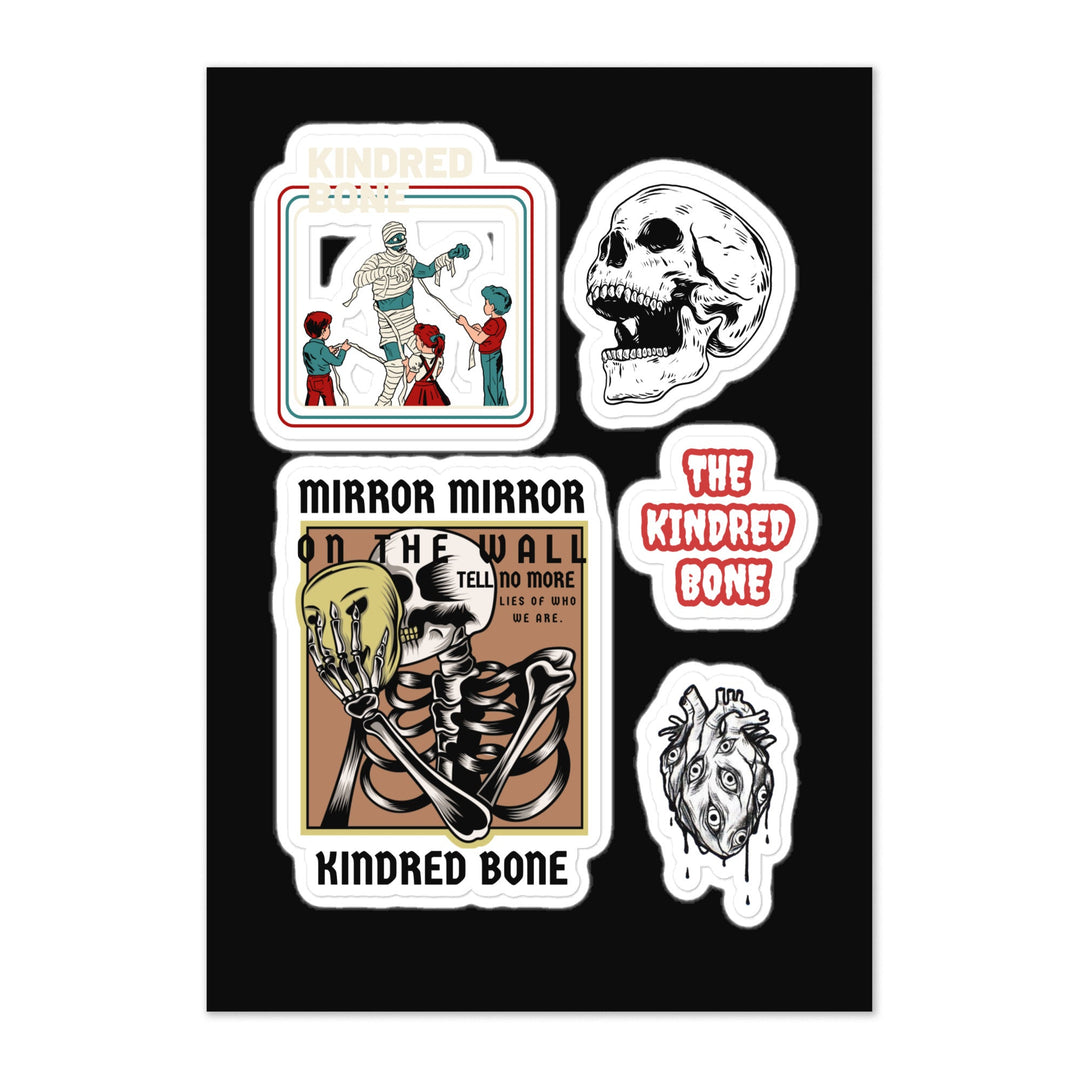 KB | SKULL STICKER SHEET The Kindred Bone