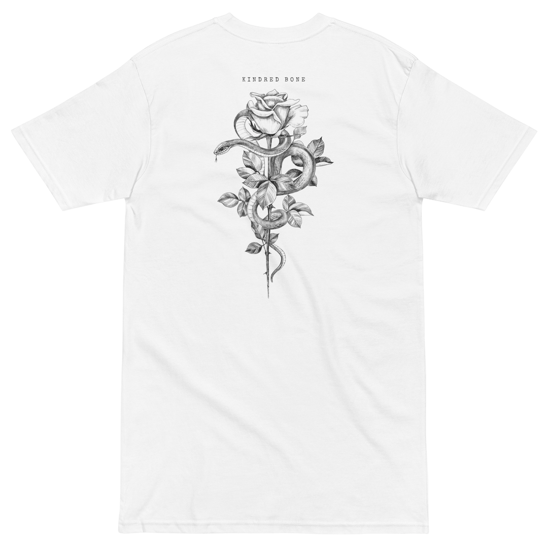 KB | SNAKE N ROSE HEAVYWEIGHT TEE The Kindred Bone