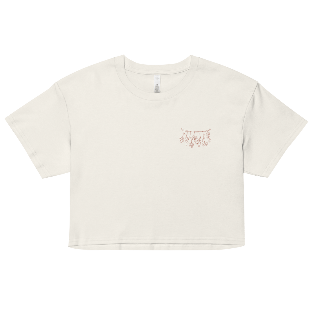 KB | WITCHES THEY COULDNT BURN CROP TEE The Kindred Bone