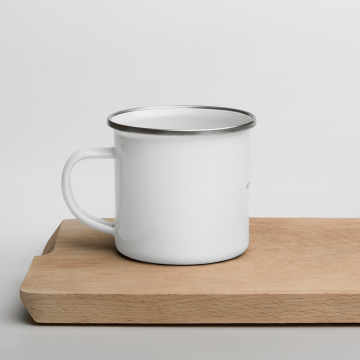 KINDRED BONE | LITERAL TRASH ENAMEL COFFEE MUG The Kindred Bone