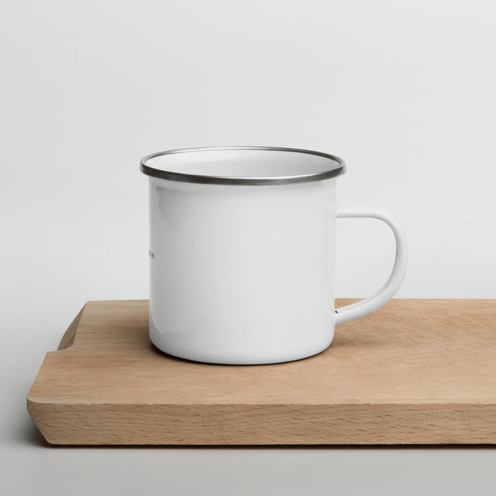 KINDRED BONE | LITERAL TRASH ENAMEL COFFEE MUG The Kindred Bone