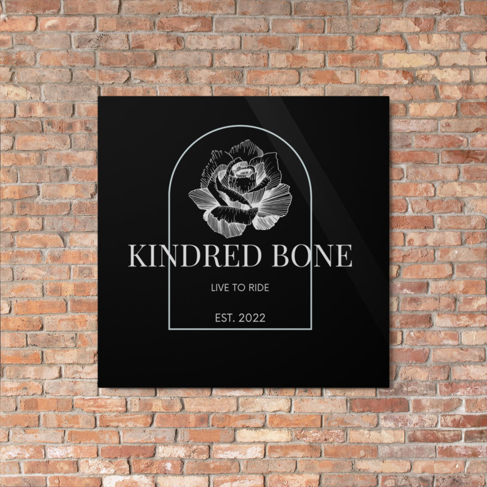 KINDRED BONE | LOGO METAL BAR SIGN The Kindred Bone