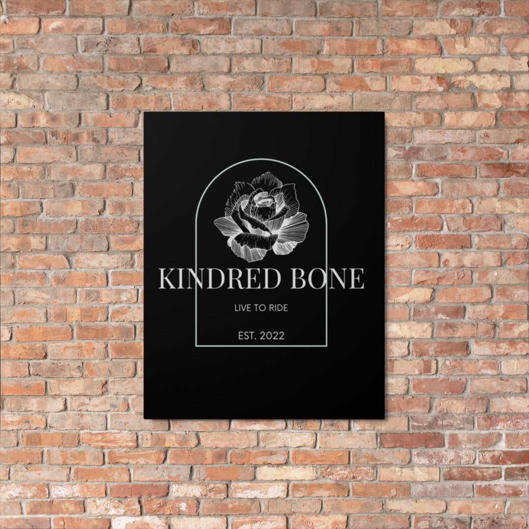 KINDRED BONE | LOGO METAL BAR SIGN The Kindred Bone