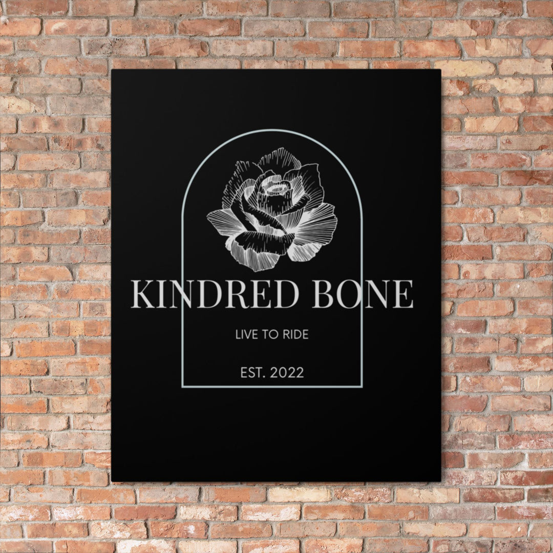 KINDRED BONE | LOGO METAL BAR SIGN The Kindred Bone