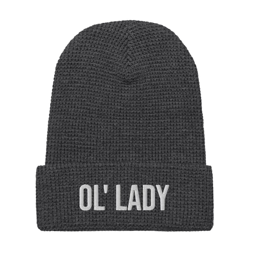 KINDRED BONE | OL' LADY WAFFLE BEANIE The Kindred Bone