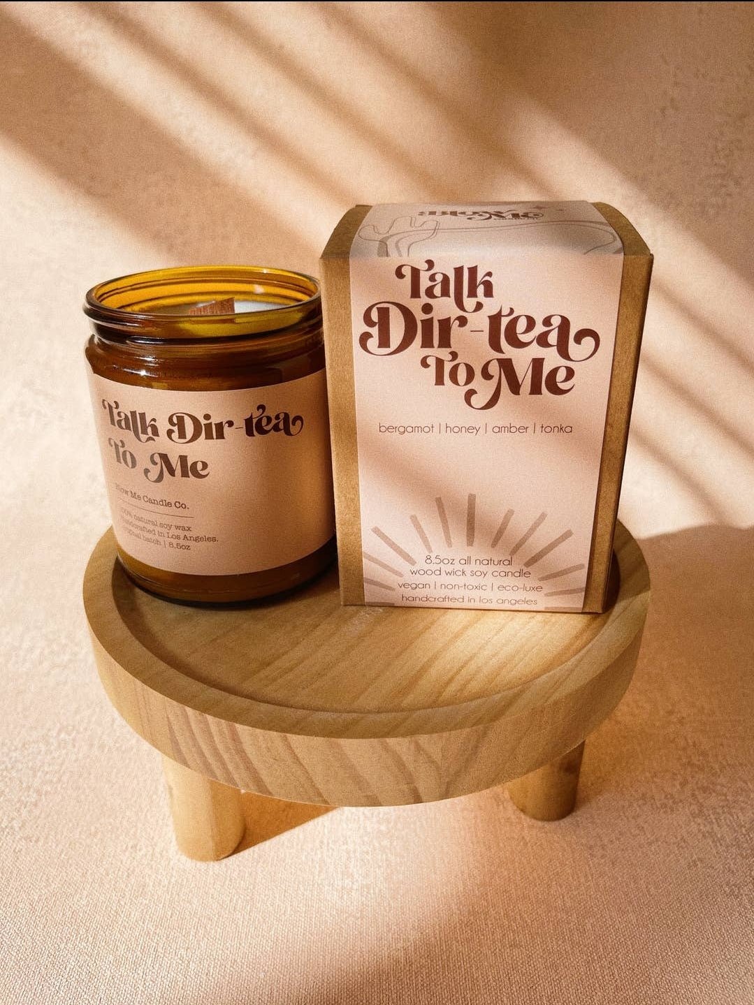 TALK DIRTEA TO ME | BLOW ME CANDLE CO. The Kindred Bone