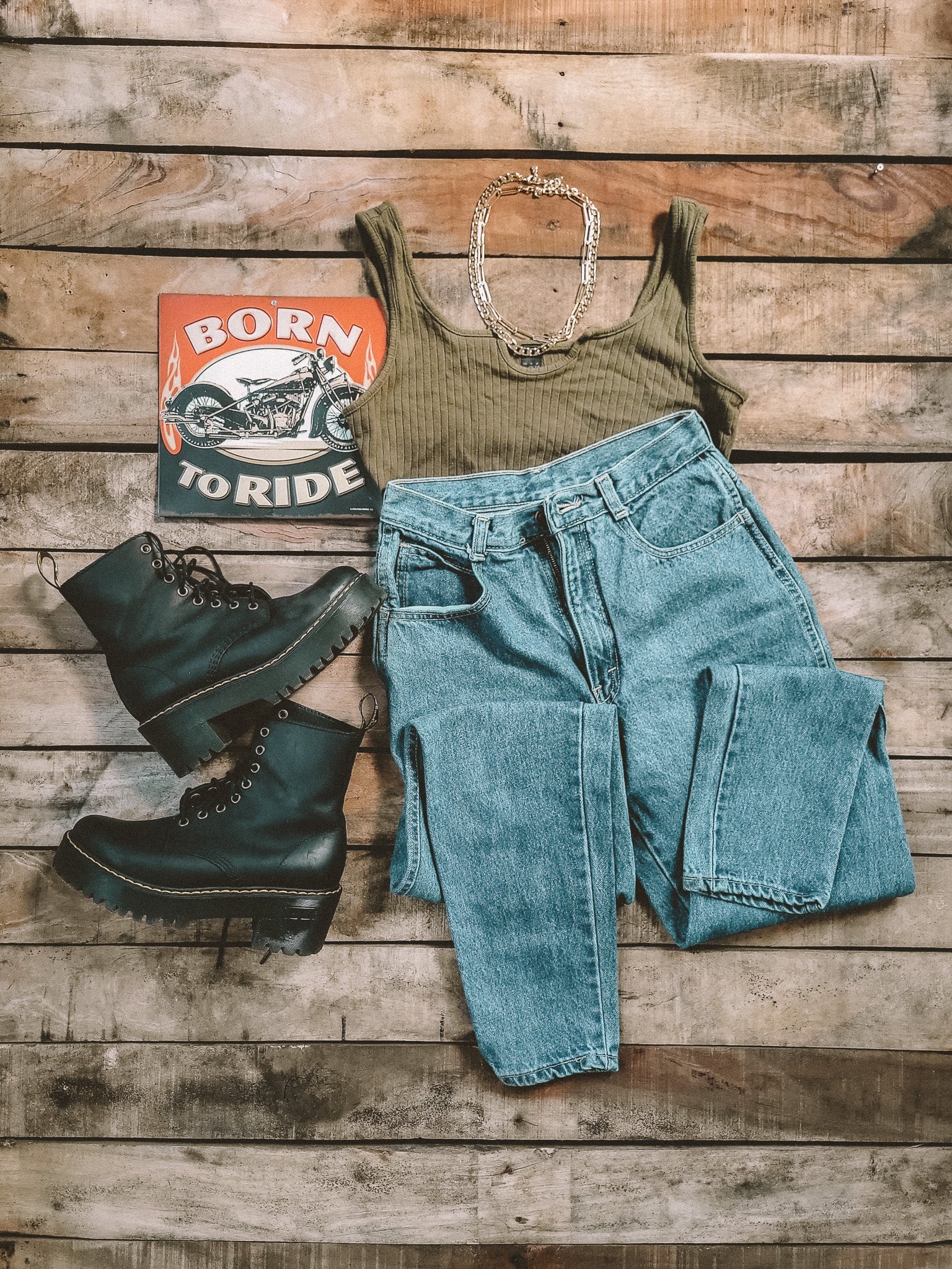 VINTAGE 80s P.S. GITANO JEANS The Kindred Bone